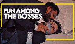 Fun among the bosses! (720p) Gay Bondage - Gay Domination - Suit & Tie - Trampling - Handgag - BDSM