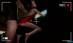 Aerith was having Fun in a Bar with a Stranger. (FF7 Remake Version)