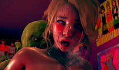 Hentai Animation - Girl Loves Big Ork's Dick