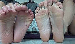 The most popular video of the year, the return of the black and smooth dirty feet