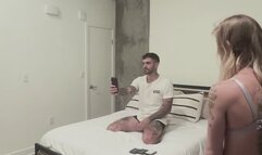 BTS My husbands wrecks mine and a tight asian pussy