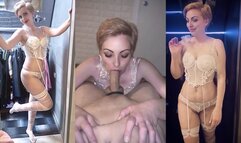 Wife gives Her Husband POV Blowjob