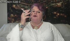 Combination smoking instructions and human ashtray using you Video Session Nov 21st 2025 by The Mature Lady L. BBW, Mature, Smoking FemDom, female domination video, smoke via my instructions and, or, be my human ashtray.