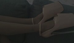 MILF Pantyhose and Heels Compilation