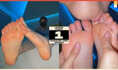 Shy White Girl Is Worshipped By Tattooed Beauty - Lesbian Foot Worship - ASMR FOOT WORSHIP SOUNDS - LESBOS PODES VOL 1 - KATYA VS CATALINA - STANDARD VERSION - 720P