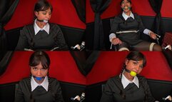 Wednesday Bound and Ballgagged