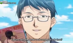 Lovely big tits teacher gets smashed