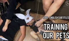 Goth Mean Girls Making Losers Clean Their Boots