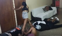 Karla escape game with the boys