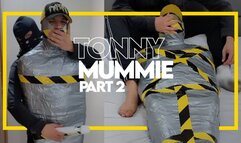 Tonny Mummie - Part 2 (1080p) Gay Bondage - Gay Domination - Mummification - Tape Bondage - BDSM