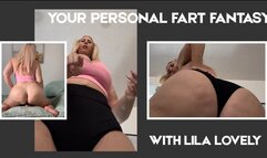 Your Personal Fart Domination Fantasy with Lila Lovely