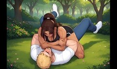 Mixed Wrestling Confessions #123B: Confessions of a Petite Powerhouse (Animated)