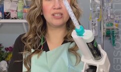 9 min POV watch dental assistant perform impression on herself for a night guard! Watch me go through each step with what I am doing and how to place it!