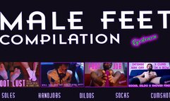 Male Feet Compilation v1 - Full HD 1080p - Foot Job - Cum shot - soles