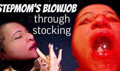Stocking on Stepmother's Head, Spitting, Dirty Talk, Blowjob
