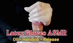 ASMR Latex Gloves Handjob & Cum on Gloves