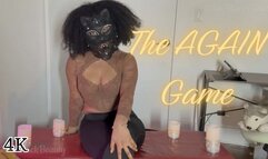 The AGAIN Game: Ebony Findom Goddess Drain Game 4K