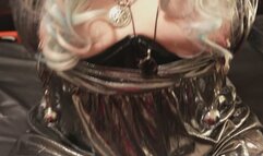 Ready for the countdown in my glistening silver mini-dress and shiny black leggings … until the bondage room claimed me instead.