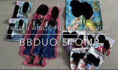 CR - Frozen wings, pillows and more STOMPED by 115KG BBW Lucy