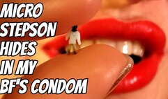 Tiny Stepson Crawling on me & Stuck in My Boyfriend's Condom
