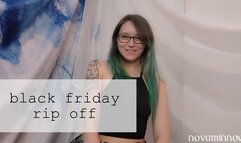 black friday ripoff