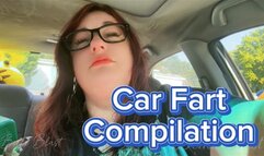 BBW Car Fart Compilation : Real Wet Farts from the Front Seat