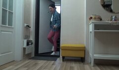 return home with a sprain a