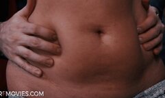 Don't Tickle My Belly, I'm Going to Fart - Exploring and Tickling Alina's Bulging Belly Button (FULL HD MP4)