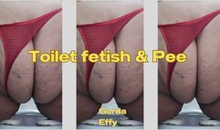 Ssbbw toilet fetish & peeing