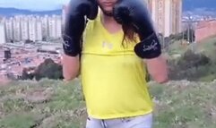 Urban High-Kick POV – AdaLoveKick’s Power Strikes to the Camera