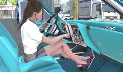 Oldsmobile Tornado Cranking Template - Kayo in Slingback Heels 1080p