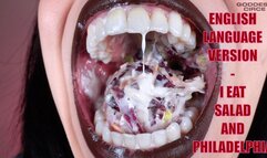 ENGLISH LANGUAGE VERSION - I EAT SALAD AND PHILADELPHIA