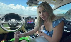 Sneaky Car Handjob With Kody Evans