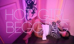 "Hot Girl Begging" [Bondage]