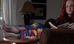 Blue Colored Pantyhose Yearning, 1st