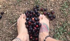 crushing fruit for you to eat