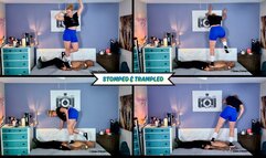 Do You Like My Converse? - Goddess Rapture Punishes Her Slave with Full Weight Trampling, Stomping, Foot Humiliation, and Butt Drops For Calling Her New Shoes Ugly - UltraHD (WMV)