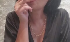 Anna Sparkle smoking double and talk about how it feels