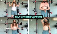 Solo Gym Pump & Posing 4K -FT: Theo Brawn