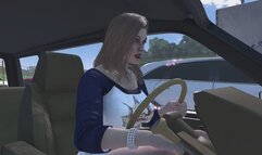 Dodge Caravan Cranking Template - Paige in Red Flats with a Bow 1080p