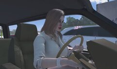 Dodge Caravan Cranking Template - Paige in Slingback Pumps 1080p