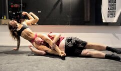 Fantasy Wrestling with Scissors and Punching