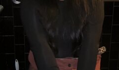 Goddess Lust in Peeing in Public Toilet is My Throne JOI SMH