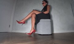 Watch dangling and jerking off a