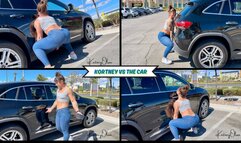 Kortney vs The Car Part 1 - Muscle Goddess Kortney Olson Tries To Pick Up a Car After Bumping Into It - Only the Most Muscular Women Would Ever Attempt This - UltraHD (WMV)