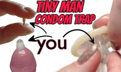 POV Giantess Blowjob with Tiny Man in Condom Tip