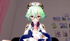Sucrose Genshin Impact 3D HENTAI 1/9