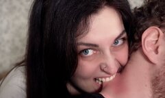 BITING PUNISHMENT: YOU LIED TO ME, SO YOU BECOME MY BITING SLAVE! (HD)