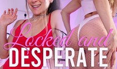 Locked and desperate - Ass gooning chastity mind melt