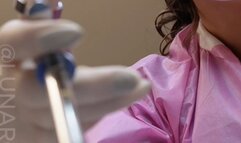 POV you come in for a dental filling procedure, watch me perform the dental procedure, true to what a real dental office would do (fun fact I am a real dental assistant & I am using in this video a real working dental drill, air water syringe etc)